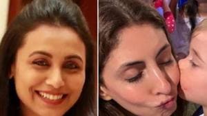 Shweta Bachchan and Karan Johar’s kids Yash and Roohi were a part of Rani Mukherji’s daughter Adira’s birthday party.(HT Photo/Instagram) Shweta Bachchan and Karan Johar’s kids Yash and Roohi were a part of Rani Mukherji’s daughter Adira’s birthday party.(HT Photo/Instagram)