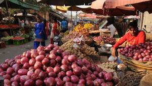 A farmer from Maharashtra’s Ahmednagar district has sent a money order of <span class='webrupee'>₹</span>6 to Chief Minister Devendra Fadnavis to mark his protest against crashing prices of onions and paltry returns.(HT File Photo) A farmer from Maharashtra’s Ahmednagar district has sent a money order of <span class='webrupee'>₹</span>6 to Chief Minister Devendra Fadnavis to mark his protest against crashing prices of onions and paltry returns.(HT File Photo)
