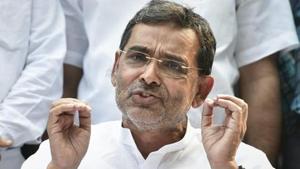 Upendra Kushwaha during a press conference in New Delhi.(PTI file photo) Upendra Kushwaha during a press conference in New Delhi.(PTI file photo)