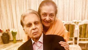 Actor Dilip Kumar and his wife Saira Banu will celebrate his birthday with close friends.(Twitter) Actor Dilip Kumar and his wife Saira Banu will celebrate his birthday with close friends.(Twitter)