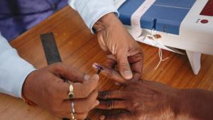 The Left party’s Balwan Poonia is leading with 73,725 votes in Bhadra constituency of Hanumangarh district(AP) The Left party’s Balwan Poonia is leading with 73,725 votes in Bhadra constituency of Hanumangarh district(AP)
