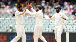 India beat Australia by 31 runs in the first Test of the four-match series in Adelaide.(REUTERS) India beat Australia by 31 runs in the first Test of the four-match series in Adelaide.(REUTERS)