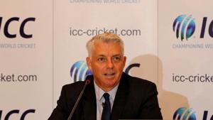 Dave Richardson, chief executive of International Cricket Council (ICC), speaks during a news conference.(REUTERS) Dave Richardson, chief executive of International Cricket Council (ICC), speaks during a news conference.(REUTERS)