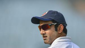New Delhi: Delhi cricketer Gautam Gambhir during the Ranji Trophy group league match between Delhi and Andhra at Feroz Shah Kotla Ground.(AP) New Delhi: Delhi cricketer Gautam Gambhir during the Ranji Trophy group league match between Delhi and Andhra at Feroz Shah Kotla Ground.(AP)