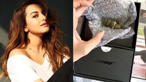 “Anybody want to buy a brand new shiny piece of junk for 18,000 bucks?” tweeted Sonakshi Sinha.(Sonakshi Sinha/Instagram, Twitter) “Anybody want to buy a brand new shiny piece of junk for 18,000 bucks?” tweeted Sonakshi Sinha.(Sonakshi Sinha/Instagram, Twitter)