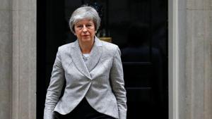 Britain's Prime Minister Theresa May addresses the media outside 10 Downing Street in London, Britain, November 22, 2018. REUTERS/Henry Nicholls/Files(REUTERS) Britain's Prime Minister Theresa May addresses the media outside 10 Downing Street in London, Britain, November 22, 2018. REUTERS/Henry Nicholls/Files(REUTERS)