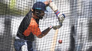 India's cricket captain Virat Kohli bats during a training session in Perth on December 13, 2018. India take on Australia in the second cricket Test match starting on 14 December in Perth.(AFP) India's cricket captain Virat Kohli bats during a training session in Perth on December 13, 2018. India take on Australia in the second cricket Test match starting on 14 December in Perth.(AFP)