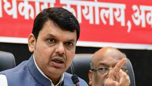 The Supreme Court on Thursday issued a notice to Maharashtra chief minister Devender Fadnavis on a petition seeking his disqualification as a legislator for not disclosing two criminal cases pending against him.(PTI) The Supreme Court on Thursday issued a notice to Maharashtra chief minister Devender Fadnavis on a petition seeking his disqualification as a legislator for not disclosing two criminal cases pending against him.(PTI)