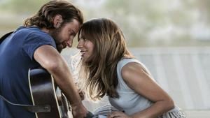 This image released by Warner Bros. Pictures shows Bradley Cooper, left, and Lady Gaga in a scene from A Star is Born. The cast was nominated for a SAG Award for best ensemble.(AP) This image released by Warner Bros. Pictures shows Bradley Cooper, left, and Lady Gaga in a scene from A Star is Born. The cast was nominated for a SAG Award for best ensemble.(AP)
