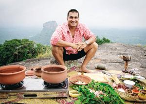 Peter Kuruvita on one of his travels in Sri Lanka Peter Kuruvita on one of his travels in Sri Lanka