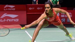 File image of PV Sindhu.(AFP) File image of PV Sindhu.(AFP)