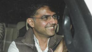 Sachin Pilot will be the first leader to take oath as deputy CM will take oath along with the CM.(Burhaan Kinu/HT File Photo)