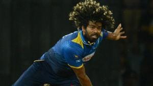 Lasith Malinga delivers the ball during the Twenty20 international cricket match between Sri Lanka and India in Colombo.(AFP) Lasith Malinga delivers the ball during the Twenty20 international cricket match between Sri Lanka and India in Colombo.(AFP)