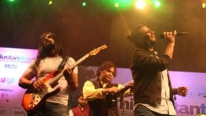 Tarkash band performs at a previous edition of the HT Palate Fest.(HTBS)