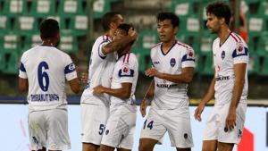 Delhi Dynamos beat Chennaiyin FC in the Indian Super League (ISL).(Twitter) Delhi Dynamos beat Chennaiyin FC in the Indian Super League (ISL).(Twitter)