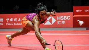 File image of PV Sindhu.(AFP) File image of PV Sindhu.(AFP)