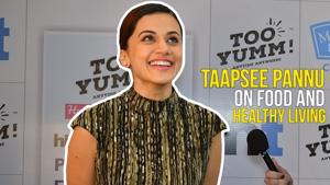 <p>Actor Taapsee Pannu added to the glamour quotient at HT Palate Fest 2018. The Delhi girl came dressed in gold and black metallic pants and sequin top. In conversation with us, Taapsee spoke about her love for food, the city of Delhi and emphasised that sports is the key to a healthy and fit lifestyle.</p>