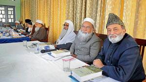 The All India Muslim Personal Law Board (AIMPLB) on Sunday pointed out that it would abide by the Supreme Court order in the Ram Janmabhoomi -Babri Masjid case but will challenge in court any ordinance on the dispute.(HT PHOTO) The All India Muslim Personal Law Board (AIMPLB) on Sunday pointed out that it would abide by the Supreme Court order in the Ram Janmabhoomi -Babri Masjid case but will challenge in court any ordinance on the dispute.(HT PHOTO)