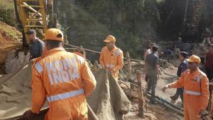 There are 17 people trapped inside the coal mine, claims a survivor of the December 13 accident in the East Jaintia Hills district of Meghalaya.(AP File Photo)