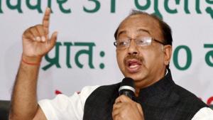 The Congress is running away from a discussion on the Rafale deal in the Lok Sabha and the Rajya Sabha, minister of state for parliamentary affairs Vijay Goel said on Tuesday while asserting that the government is ready for a debate on any issue.(PTI)