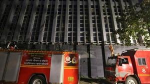 Fire brigade officials said the glass façade proved to be a major hindrance during firefighting and rescue operation, as the smoke was trapped inside and people could not find their way out.(REUTERS) Fire brigade officials said the glass façade proved to be a major hindrance during firefighting and rescue operation, as the smoke was trapped inside and people could not find their way out.(REUTERS)