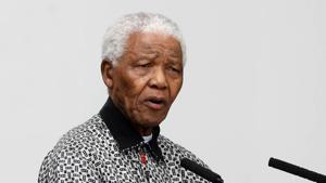 The Delhi high court on Tuesday sought a response from the Union and the Delhi governments on a plea filed seeking permission to erect a statue of former South Africa president Nelson Mandela on a road named after him in the national capital.(Bloomberg Photo) The Delhi high court on Tuesday sought a response from the Union and the Delhi governments on a plea filed seeking permission to erect a statue of former South Africa president Nelson Mandela on a road named after him in the national capital.(Bloomberg Photo)