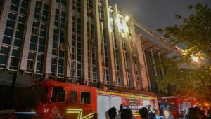 Maharashtra’s chief minister Devendra Fadnavis on Tuesday ordered an inquiry into the fire at the ESIC Hospital in Mumbai’s Andheri that claimed eight lives.(PTI Photo) Maharashtra’s chief minister Devendra Fadnavis on Tuesday ordered an inquiry into the fire at the ESIC Hospital in Mumbai’s Andheri that claimed eight lives.(PTI Photo)