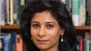India-born Harvard professor Gita Gopinath, 46, is set to take charge as the chief economist at the International Monetary Fund (IMF) next month.(economics.harvard.edu) India-born Harvard professor Gita Gopinath, 46, is set to take charge as the chief economist at the International Monetary Fund (IMF) next month.(economics.harvard.edu)