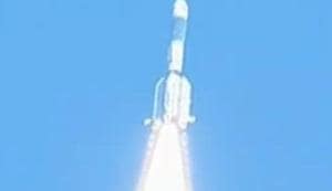 The Indian Space Research Organisation (ISRO) on Wednesday launched the country’s newest satellite GSAT-7A(Twitter/ISRO) The Indian Space Research Organisation (ISRO) on Wednesday launched the country’s newest satellite GSAT-7A(Twitter/ISRO)