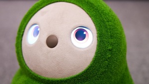With large attentive eyes and a plush body that’s warm to the touch, a new robot developed in Japan is designed to hack human emotions.(Noriko Hayashi/Bloomberg) With large attentive eyes and a plush body that’s warm to the touch, a new robot developed in Japan is designed to hack human emotions.(Noriko Hayashi/Bloomberg)