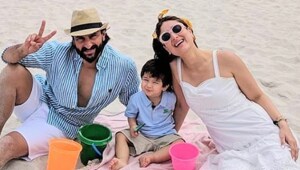 Kareena Kapoor soaks up the South African sun with husband Saif and son Taimur in new pictures from Cape Town.(Instagram)