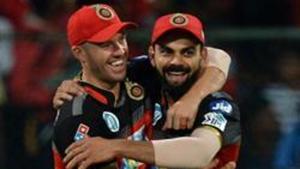 File picture of Virat Kohli and AB de Villiers(AFP) File picture of Virat Kohli and AB de Villiers(AFP)