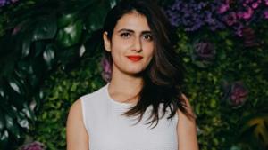Fatima Sana Shaikh at the wedding reception of producer Dinesh Vijan and Pramita Tanwar in Mumbai.(IANS) Fatima Sana Shaikh at the wedding reception of producer Dinesh Vijan and Pramita Tanwar in Mumbai.(IANS)