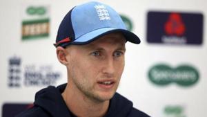 File image of England Test skipper Joe Root speaking during a press conference.(AP) File image of England Test skipper Joe Root speaking during a press conference.(AP)