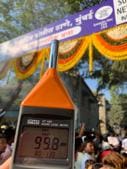 The maximum noise level at the fair was recorded at 99.8 dB .(HT PHOTO) The maximum noise level at the fair was recorded at 99.8 dB .(HT PHOTO)