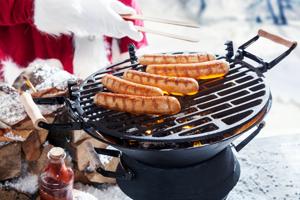In the tropics, Christmas dinners have morphed into garden lunches with barbecue(Shutterstock) In the tropics, Christmas dinners have morphed into garden lunches with barbecue(Shutterstock)