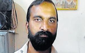 The convict, Chandrabhan Sanap.(HT) The convict, Chandrabhan Sanap.(HT)