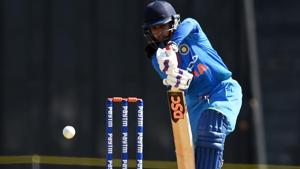 Mithali Raj plays a shot during the first cricket match of the women's Twenty20 Tri-Series cricket match.(AFP) Mithali Raj plays a shot during the first cricket match of the women's Twenty20 Tri-Series cricket match.(AFP)