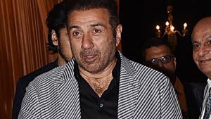 Indian Bollywood actor Sunny Deol attends the wedding reception of Isha Ambani.(AFP) Indian Bollywood actor Sunny Deol attends the wedding reception of Isha Ambani.(AFP)