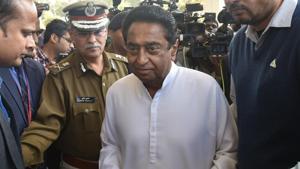 In a major reshuffle in Madhya Pradesh’s administrative services, newly-appointed chief minister Kamal Nath shifted 42 officers, 23 of whom were district magistrates.(Mujeeb Faruqui/HT Photo) In a major reshuffle in Madhya Pradesh’s administrative services, newly-appointed chief minister Kamal Nath shifted 42 officers, 23 of whom were district magistrates.(Mujeeb Faruqui/HT Photo)
