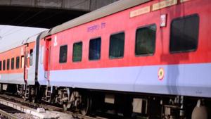 Rajdhani Express train(HT File) Rajdhani Express train(HT File)