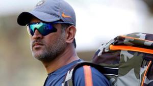 MS Dhoni at the nets during the series between India and England.(REUTERS) MS Dhoni at the nets during the series between India and England.(REUTERS)