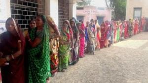 BJP candidate Kunvarji Bavaliya is leading against the Congress candidate in Jasdan assembly seat in Gujarat.(PTI/Picture for representation) BJP candidate Kunvarji Bavaliya is leading against the Congress candidate in Jasdan assembly seat in Gujarat.(PTI/Picture for representation)