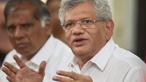 Senior CPI(M) leader Sitaram Yechury on Saturday asserted that no clean chit has been given to the Narendra Modi government in the Rafale deal by the Supreme Court, which has “merely stated” that it did not have the jurisdiction to intervene in the matter.(PTI) Senior CPI(M) leader Sitaram Yechury on Saturday asserted that no clean chit has been given to the Narendra Modi government in the Rafale deal by the Supreme Court, which has “merely stated” that it did not have the jurisdiction to intervene in the matter.(PTI)