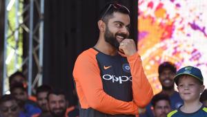 File image of India skipper Virat Kohli.(AFP) File image of India skipper Virat Kohli.(AFP)