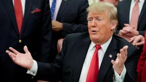 For president Donald Trump, 2018 has been a year of perpetual motion. He has presided over near constant turmoil as he has increasingly relied on his own instincts.(Reuters Photo) For president Donald Trump, 2018 has been a year of perpetual motion. He has presided over near constant turmoil as he has increasingly relied on his own instincts.(Reuters Photo)
