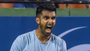 Prajnesh says 2018 has been his best year so far.(PTI) Prajnesh says 2018 has been his best year so far.(PTI)
