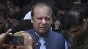 If found guilty, Pakistan's former prime minister Nawaz Sharif can be sentenced up to 14 years in jail.(AP) If found guilty, Pakistan's former prime minister Nawaz Sharif can be sentenced up to 14 years in jail.(AP)