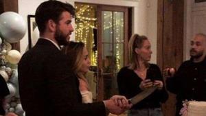 Miley Cyrus and Liam Hemsworth met on the sets of their 2010 movie, The Last Song. Miley Cyrus and Liam Hemsworth met on the sets of their 2010 movie, The Last Song.