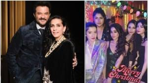 Anil Kapoor’s birthday bash was a star studded affair.(Instagram) Anil Kapoor’s birthday bash was a star studded affair.(Instagram)